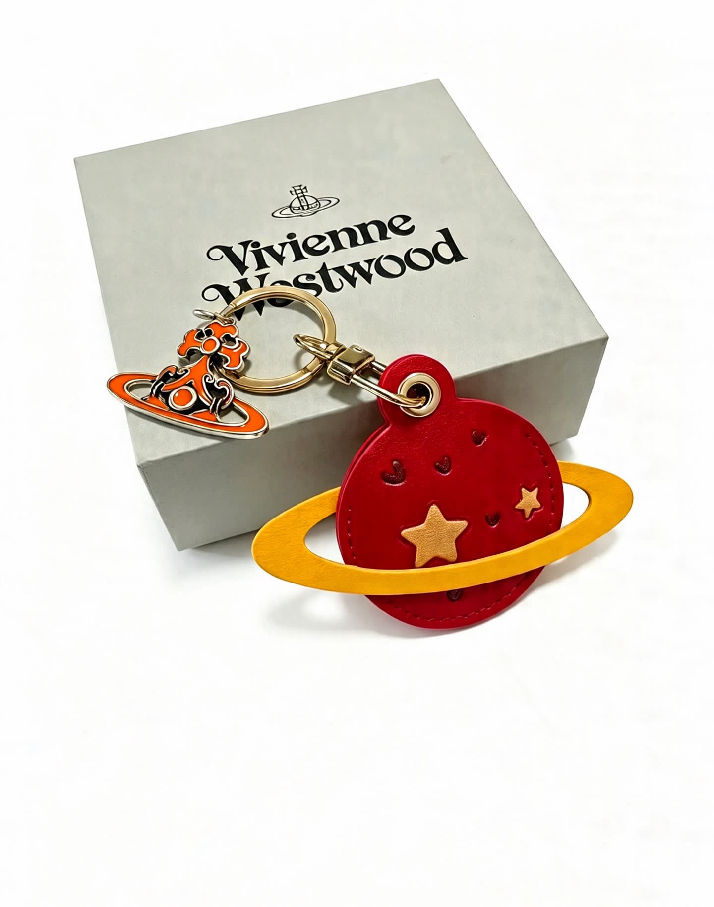 Vivienne Westwood Saturn Keychain